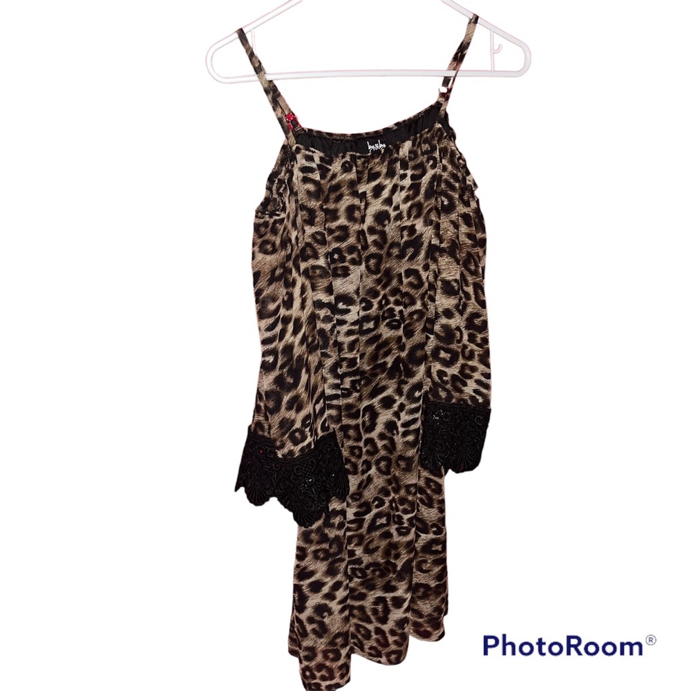 By & By Leopard Print Dress